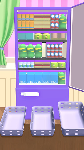 Remplir Le Frigo:Jeu Rangement screen 5