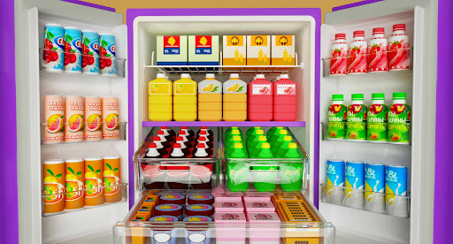 Remplir Le Frigo:Jeu Rangement screen 3