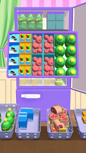Fill Up Fridge:Organizing Game screen 3