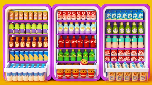 Fill Up Fridge:Organizing Game screen 2
